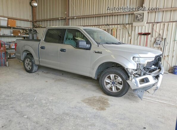 1FTEW1C50JFD53841 2018 FORD F150 Silver Przód prawy