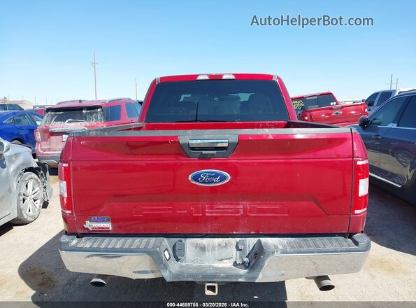 1FTEW1C50JKC40334 2018 FORD F150 Maroon 