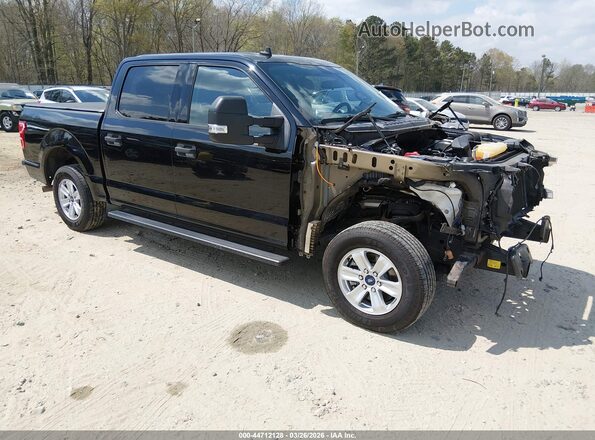 1FTEW1C52KFA19893 2019 FORD F150 Black Przód prawy