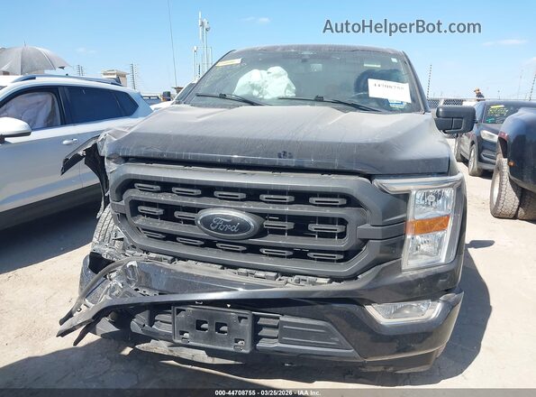 1FTEW1C53NKD60909 2022 FORD F150 Черный Вид щитка приборов