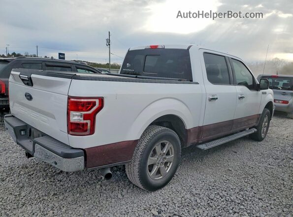 1FTEW1C54KKE40294 2019 FORD F150 White Tył prawy