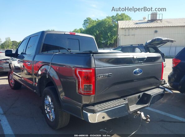 1FTEW1CF1HKC06812 2017 FORD F150 Серый Задняя левая четверть