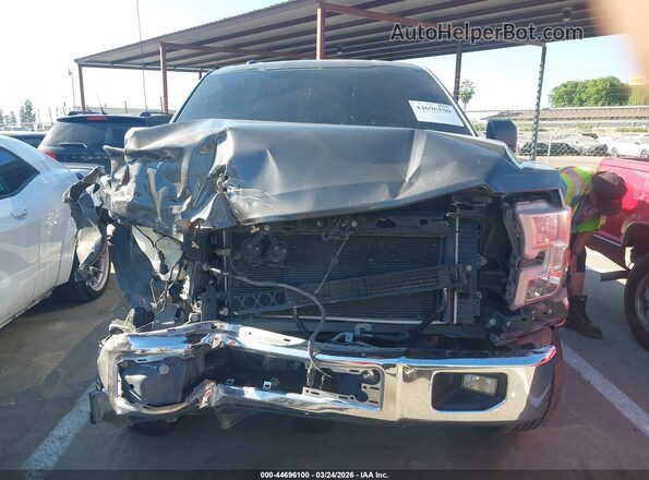 1FTEW1CF1HKC06812 2017 FORD F150 Серый Вид щитка приборов