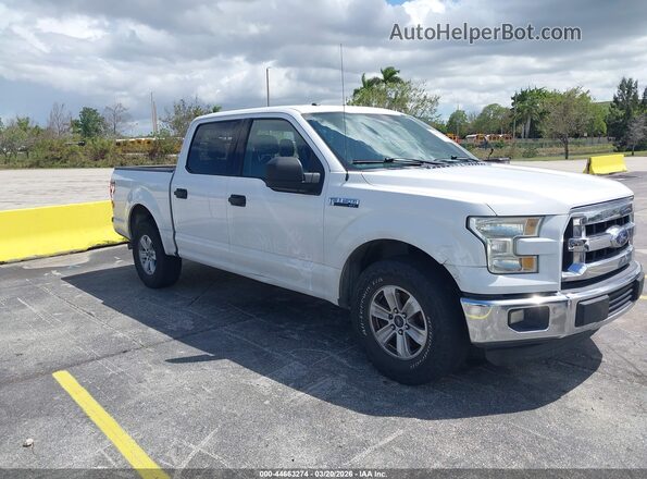 1FTEW1CF4GFA15599 2016 FORD F150 White Вид спереду