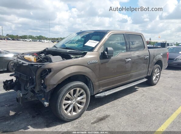 1FTEW1CF7HFB49234 2017 FORD F150 Brown 