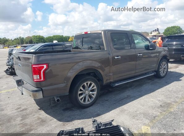 1FTEW1CF7HFB49234 2017 FORD F150 Brown უკანა მარჯვენა