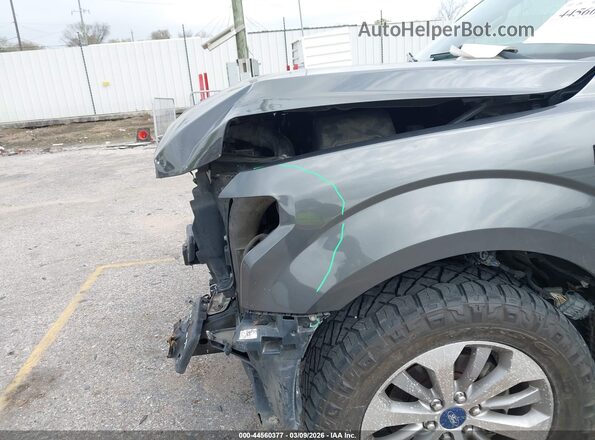 1FTEW1CP0JKF70590 2018 FORD F150 Серый Вид спереди