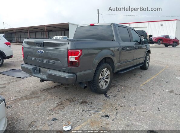 1FTEW1CP0JKF70590 2018 FORD F150 Серый Задняя правая четверть