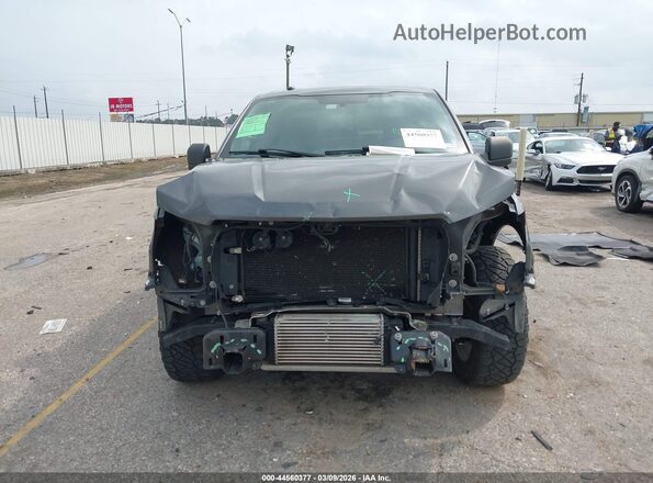 1FTEW1CP0JKF70590 2018 FORD F150 Серый Вид задней части салона