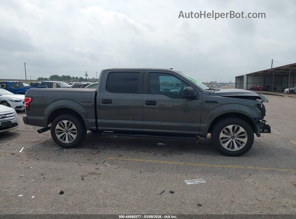 1FTEW1CP0JKF70590 2018 FORD F150 Серый Панорамный вид салона 360°