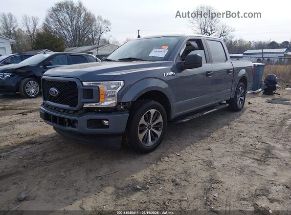 1FTEW1CP1LKD41807 2020 FORD F150 Серый Передняя левая четверть