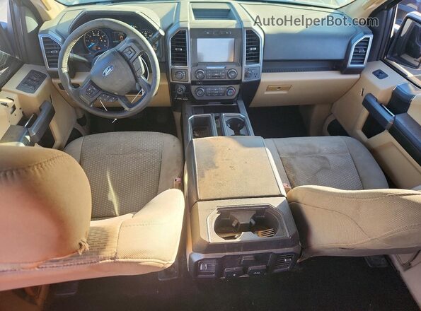 1FTEW1CP2JFC86273 2018 FORD F150 Золотой Вид панели приборов