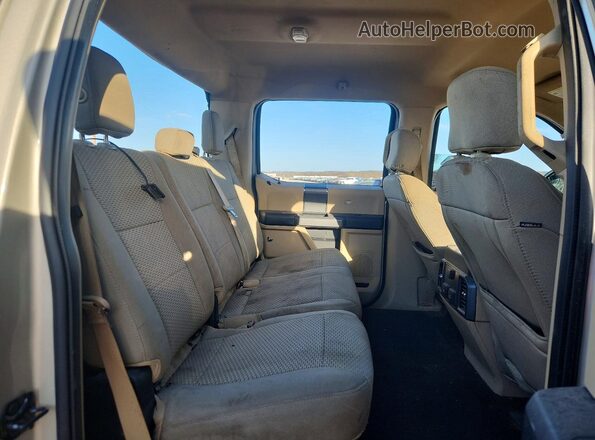 1FTEW1CP2JFC86273 2018 FORD F150 Золотой Вид задних сидений