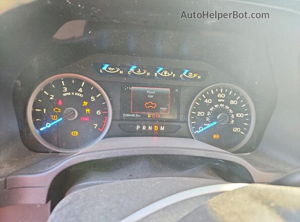 1FTEW1CP2JFC86273 2018 FORD F150 Золотой Вид щитка приборов