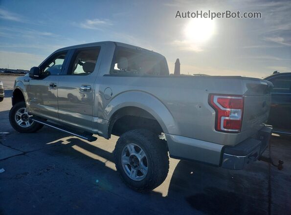 1FTEW1CP2JFC86273 2018 FORD F150 Золотой Задняя левая четверть
