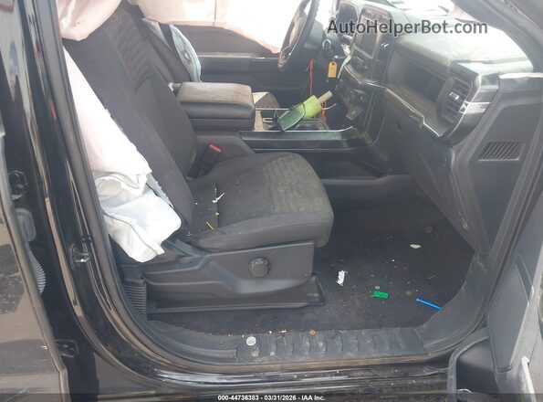 1FTEW1CP4PKF26794 2023 FORD F150 Черный Вид салона спереди
