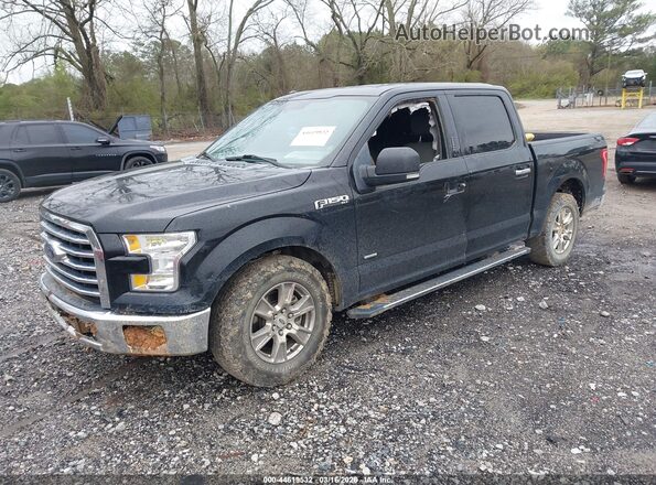 1FTEW1CP6HKC22710 2017 FORD F150 Черный Передняя левая четверть