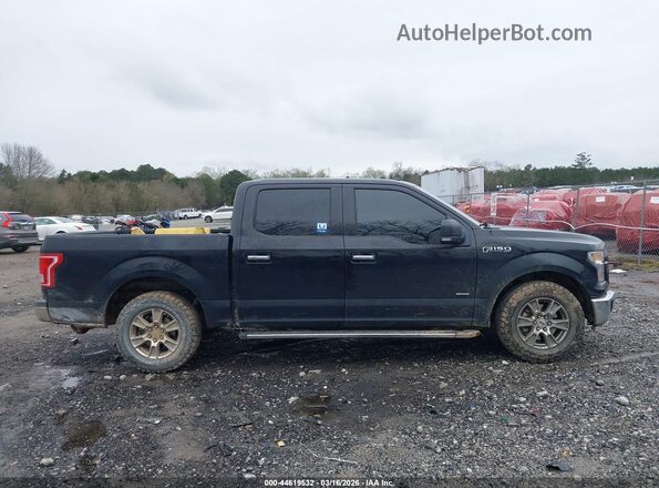1FTEW1CP6HKC22710 2017 FORD F150 Черный Вид задней части салона