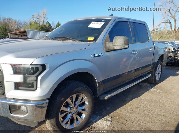 1FTEW1CP7GKF09505 2016 FORD F150 Серебряный Панорамный вид салона 360°