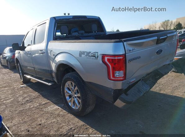 1FTEW1CP7GKF09505 2016 FORD F150 Серебряный Задняя левая четверть