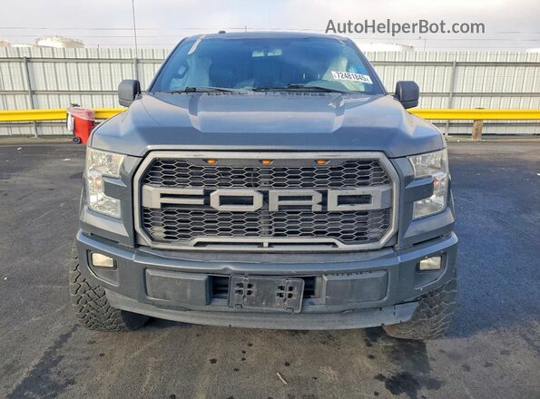 1FTEW1CP8GKE75249 2016 FORD F150 Gray Vista frontal