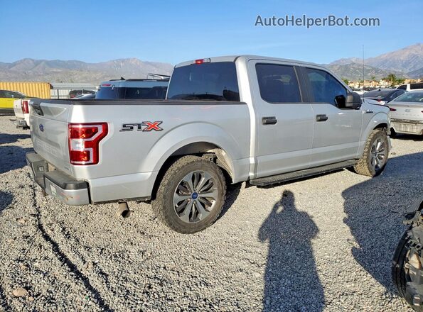 1FTEW1CPXKKC14620 2019 FORD F150 Серебряный Задняя правая четверть