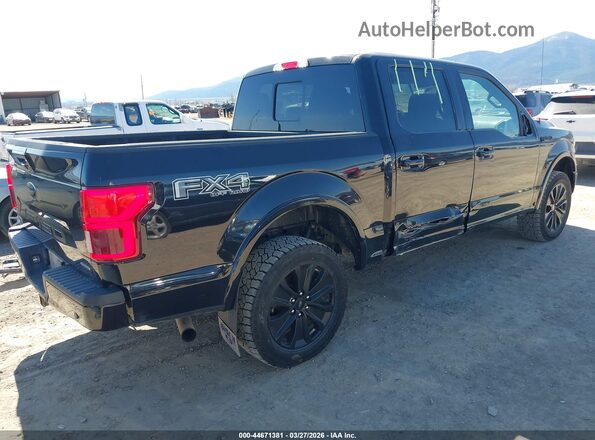 1FTEW1E40LFB16211 2020 FORD F150 Черный Задняя правая четверть