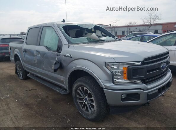 1FTEW1E45LFB07276 2020 FORD F150 Серебряный Передняя правая четверть