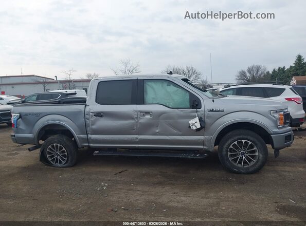 1FTEW1E45LFB07276 2020 FORD F150 Серебряный Вид задней части салона