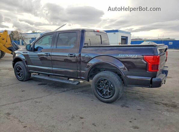 1FTEW1E52KFB61836 2019 FORD F150 Brown Задня ліва чверть
