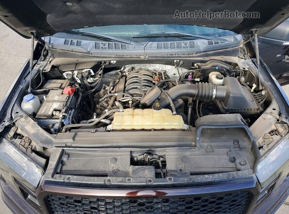 1FTEW1E52KFB61836 2019 FORD F150 Brown Вид задньої частини салону