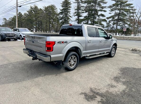 1FTEW1E57LFA23744 2020 FORD F150 Серебряный Передняя правая четверть