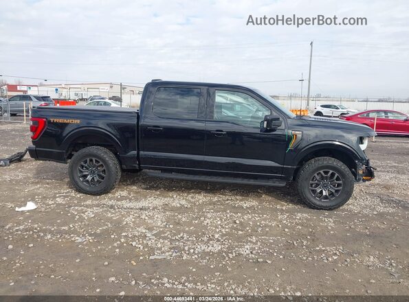 1FTEW1E84NFA43446 2022 FORD F150 Черный Панорамный вид салона 360°