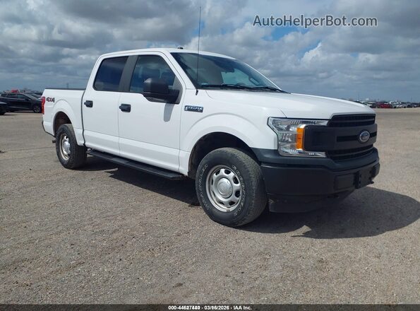 1FTEW1EB3KKC24827 2019 FORD F150 Белый Передняя правая четверть