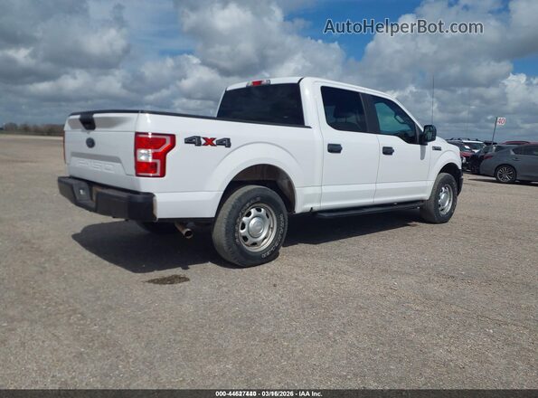 1FTEW1EB3KKC24827 2019 FORD F150 Белый Задняя правая четверть