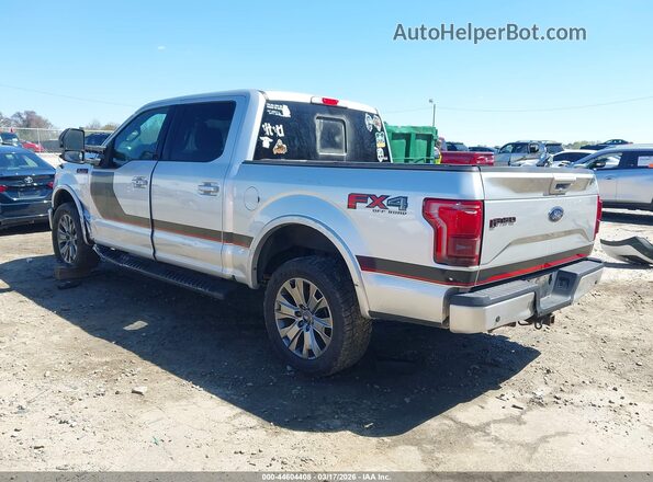 1FTEW1EF1HFA56688 2017 FORD F150 Серебряный Задняя левая четверть