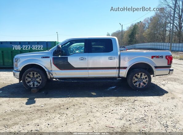 1FTEW1EF1HFA56688 2017 FORD F150 Серебряный Панорамный вид салона 360°