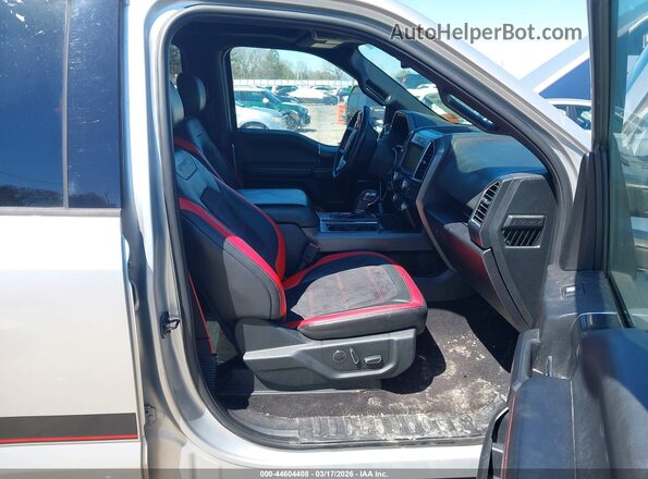 1FTEW1EF1HFA56688 2017 FORD F150 Серебряный Вид салона спереди