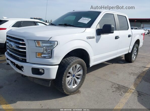 1FTEW1EF3HKC61212 2017 FORD F150 Белый Передняя левая четверть