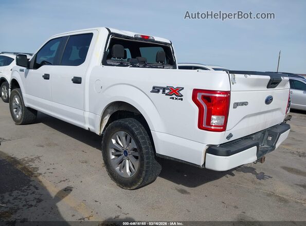 1FTEW1EF3HKC61212 2017 FORD F150 Белый Задняя левая четверть
