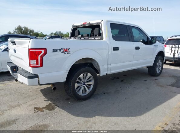 1FTEW1EF3HKC61212 2017 FORD F150 Белый Задняя правая четверть