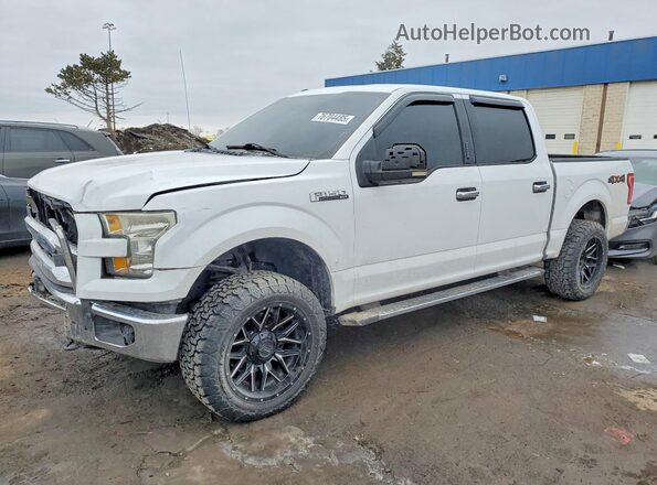 1FTEW1EF4GKD80904 2016 FORD F150 Белый Передняя левая четверть
