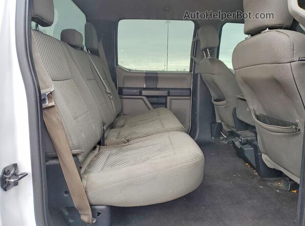 1FTEW1EF4GKD80904 2016 FORD F150 Белый Вид задних сидений