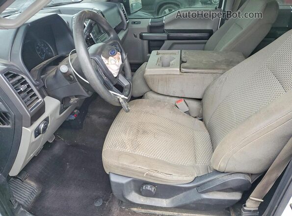 1FTEW1EF4GKD80904 2016 FORD F150 Белый Вид салона спереди