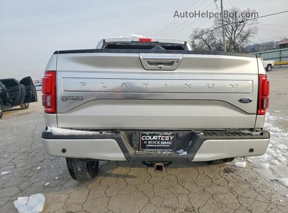 1FTEW1EF7HFB85275 2017 FORD F150 Серебряный Вид сзади