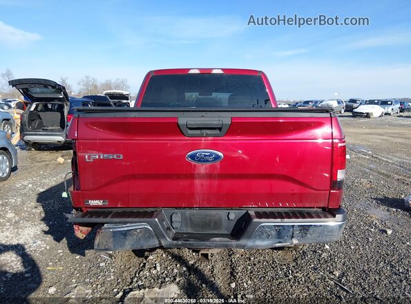 1FTEW1EG0GFD37887 2016 FORD F150 Темно-бордовый 
