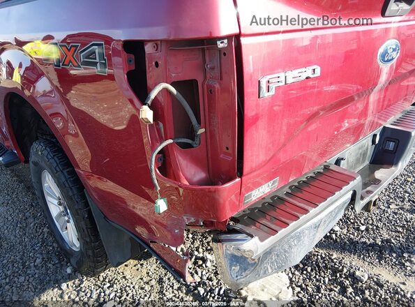 1FTEW1EG0GFD37887 2016 FORD F150 Темно-бордовый 