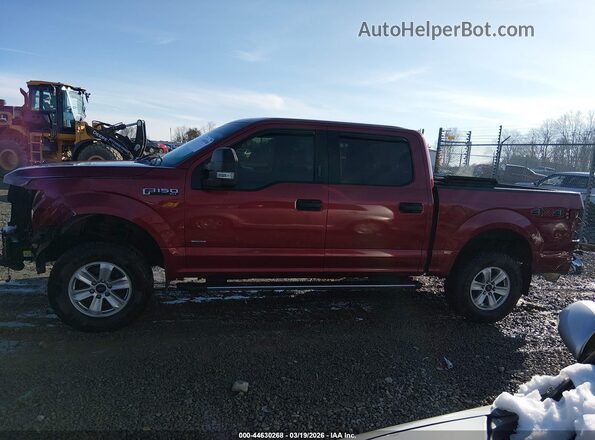 1FTEW1EG0GFD37887 2016 FORD F150 Темно-бордовый 