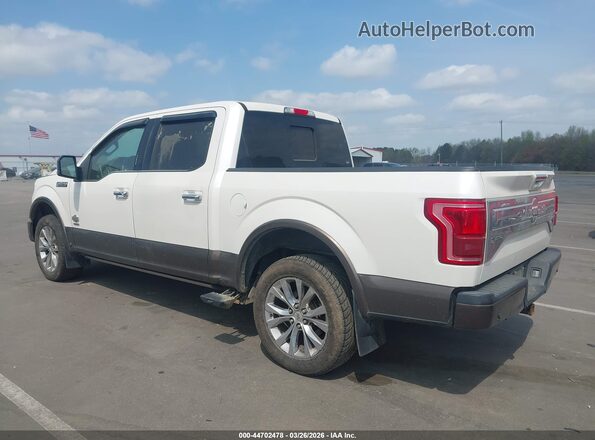 1FTEW1EG2HFA50455 2017 FORD F150 Белый Задняя левая четверть