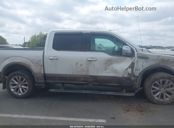 1FTEW1EG2HFA50455 2017 FORD F150 Белый Вид щитка приборов